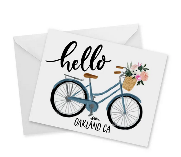 Hello From Oakland Card