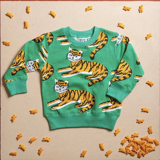 Tiger Allover Print Sweatshirt (kids & baby)0