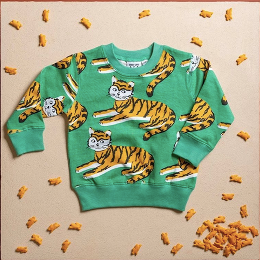 Tiger Allover Print Sweatshirt (kids & baby)