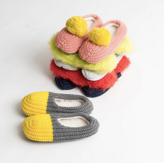 Ribbed Slippers