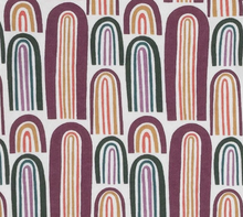 Load image into Gallery viewer, Long Sleeve V-Ruffle Dress - Jewel Rainbow
