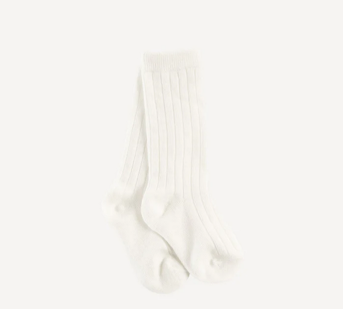 Cable Knit Knee High Socks - Several Colors