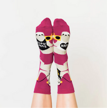 Load image into Gallery viewer, Sloth Life Crew Socks - Women&#39;s
