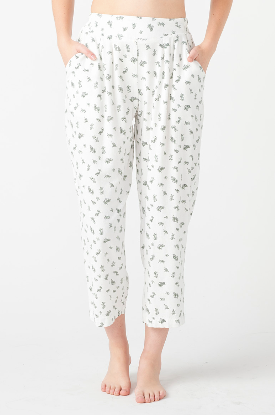 Vacay Pants - Ivory Floral