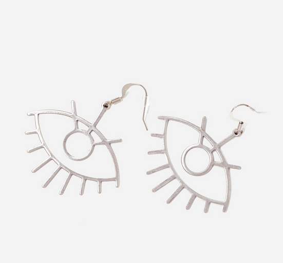 Eyes on You (brass + silver)