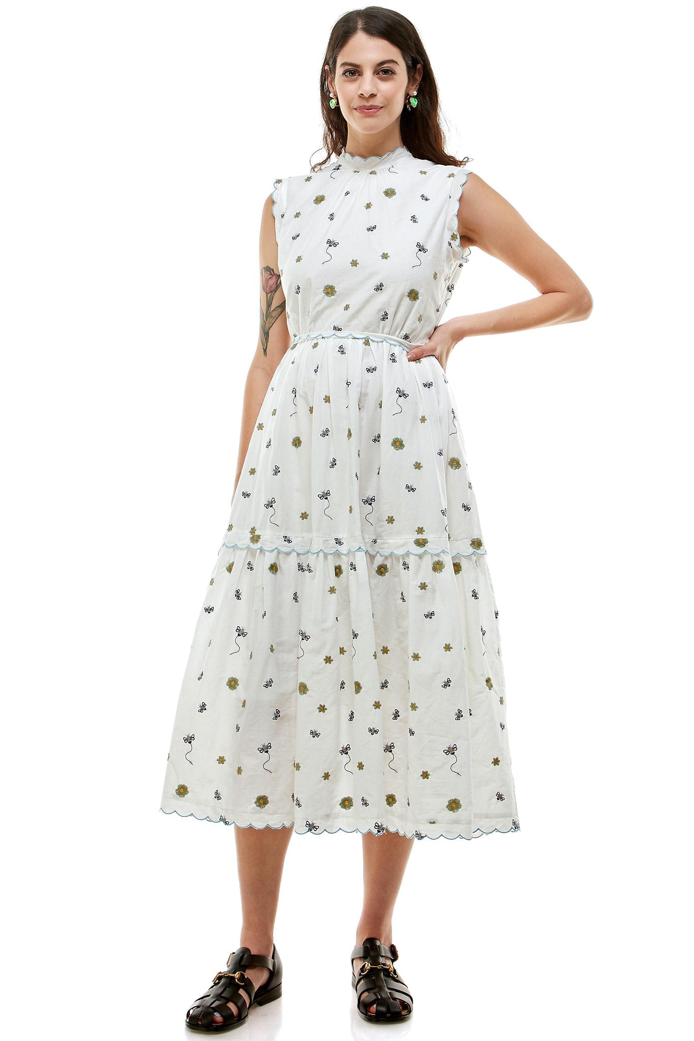 Tiger Lily Dress - Bee That Embroidery