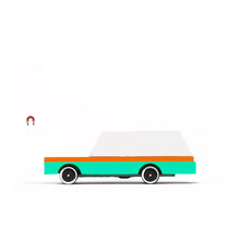 Load image into Gallery viewer, Teal Wagon Candycar

