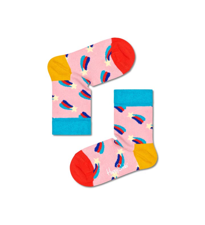 3-Pack Kids Hearts and Stars Socks Gift Set