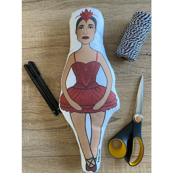 Maria Tallchief DIY Doll Fabric