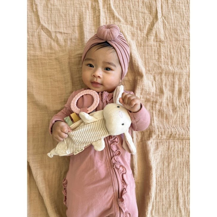 Bitzy Crinkle™ Bunny Sensory Toy with Teether