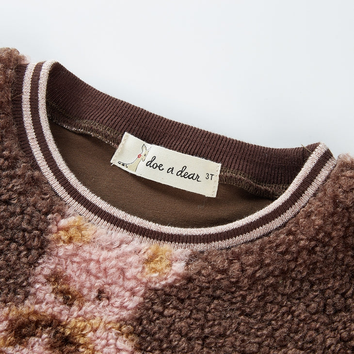 Teddy Bear Fleece Sweatshirt (two colors)
