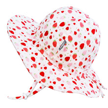 Load image into Gallery viewer, Strawberry | Cotton Floppy Sun Hat
