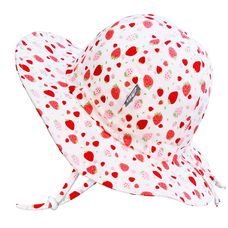 Strawberry | Cotton Floppy Sun Hat