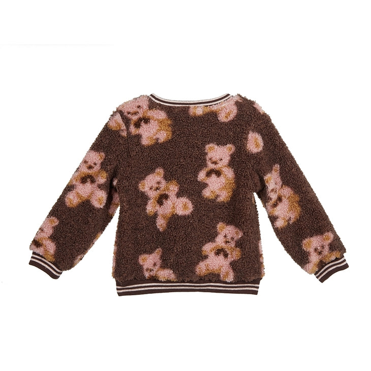 Teddy Bear Fleece Sweatshirt (two colors)