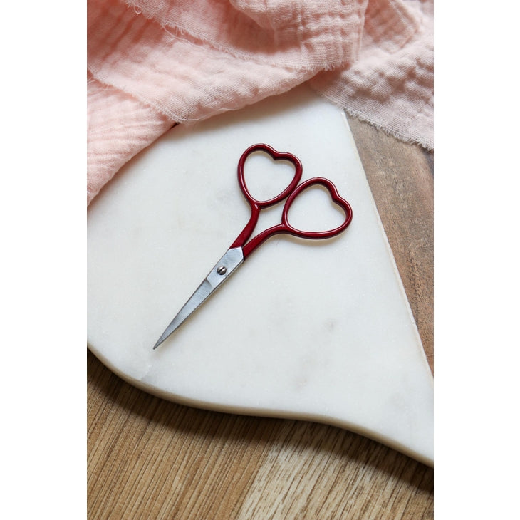 Heart Embroidery Scissors (several colors)