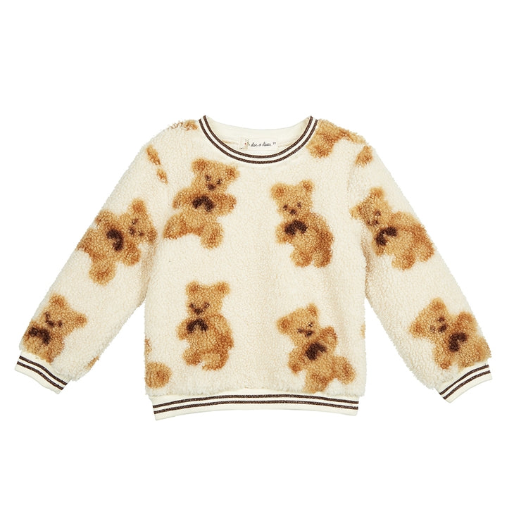 Teddy Bear Fleece Sweatshirt (two colors)