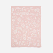 Load image into Gallery viewer, Organic Cotton Blanket Floral
