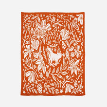 Load image into Gallery viewer, Organic Cotton Blanket Fox
