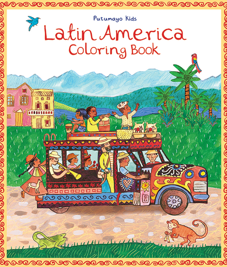 Latin America Coloring Book