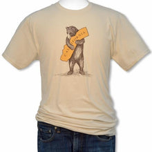 Load image into Gallery viewer, Bear Hugging California adult tee
