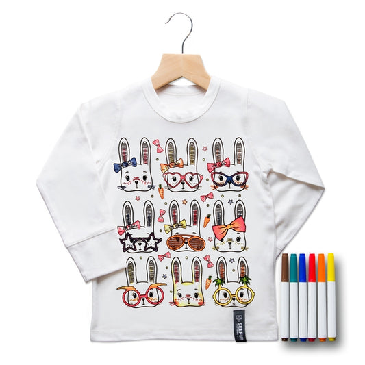 Funny Bunny Color In Top