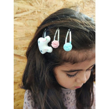 Load image into Gallery viewer, Honey Bunny Hair Clip Set (set of five)
