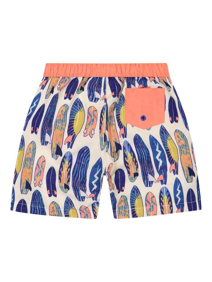 Rashguard Swim Set - Orange Surf