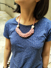 Load image into Gallery viewer, T-Shirt Yarn Braided Necklace
