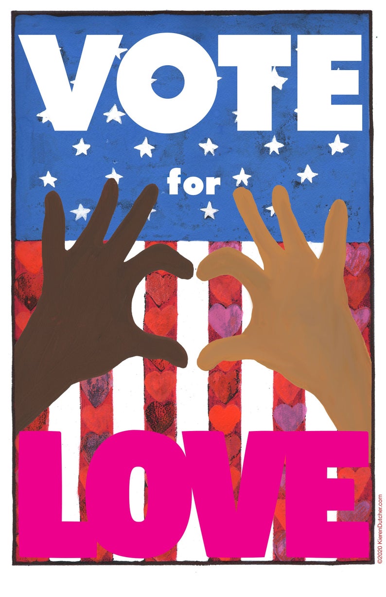 Vote for Love Poster