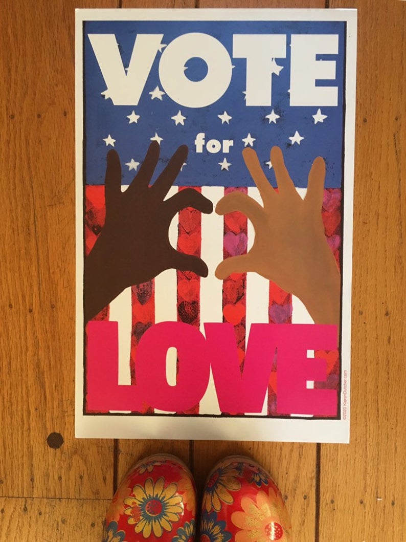 Vote for Love Poster