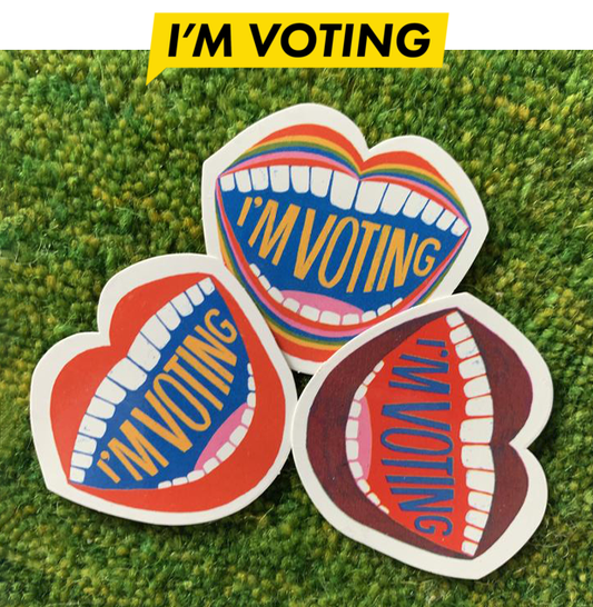 I'm VOTING Stickers