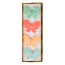 Load image into Gallery viewer, Felt Butterfly Hair Clips
