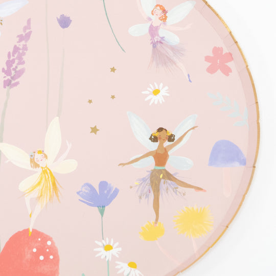 Fairy Dinner Plates (x 8)