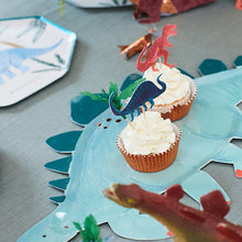 Load image into Gallery viewer, Dinosaur Kingdom Cupcake Kit (x 24 toppers)
