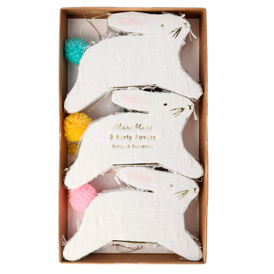 Leaping Bunny Piñata Favors (x 3)