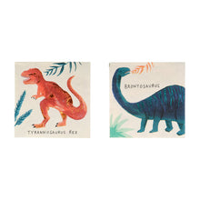 Load image into Gallery viewer, Dinosaur Kingdom Small Napkins (x 16)
