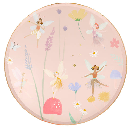Fairy Dinner Plates (x 8)
