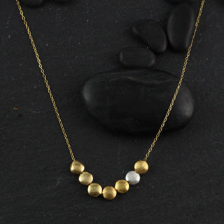 7 Microcoin Necklace - Two Styles