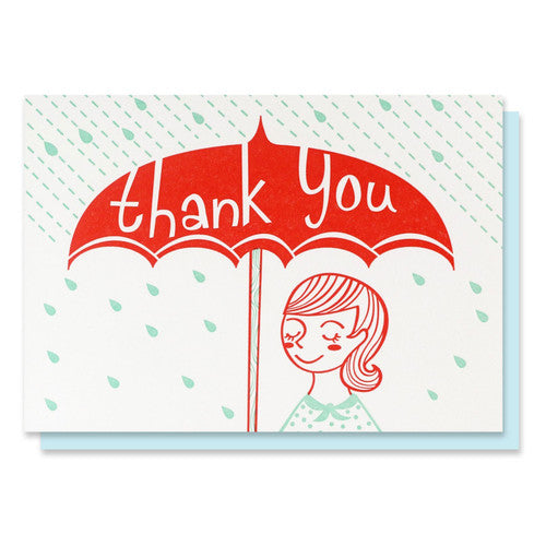 Thank You Umbrella Card