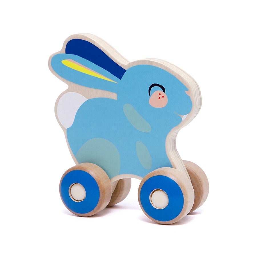 Wooden Push Toy Bunny