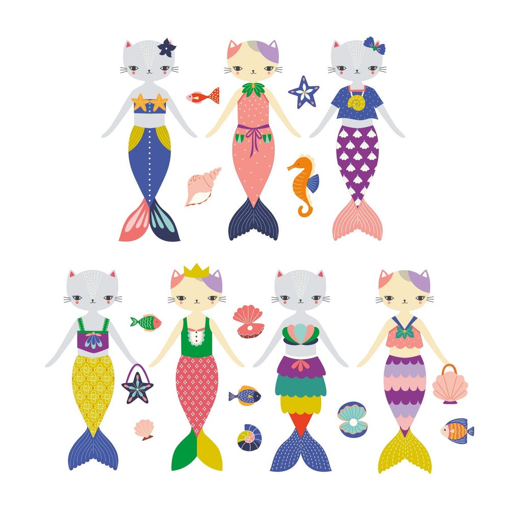 Purrmaid Magnetic Dress-up