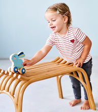 Load image into Gallery viewer, Wooden Push Toy Bunny
