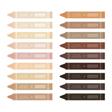 Load image into Gallery viewer, We are Colorful Skin Tone Crayon Set
