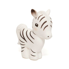 Load image into Gallery viewer, 100% Natural Rubber Toy Zippy the Zebra
